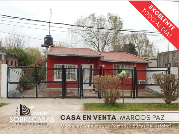 Foto Casa en Venta en Marcos Paz, Buenos Aires - U$D 40.000 - pix62701628 - BienesOnLine