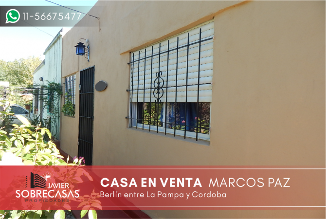 Foto Casa en Venta en Marcos Paz, Buenos Aires - U$D 37.000 - pix88261628 - BienesOnLine